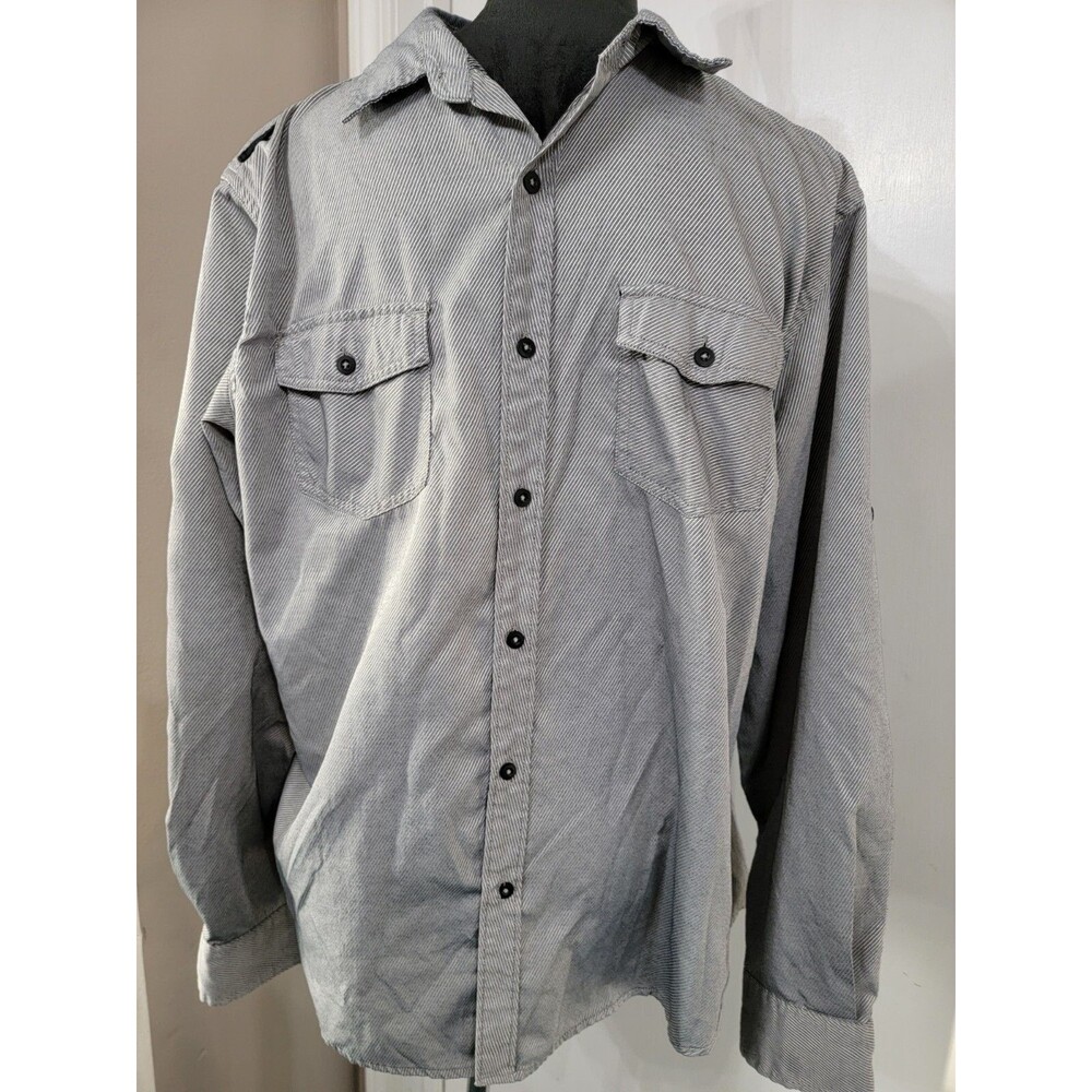 Helix Mens Button Up Shirt Size XL